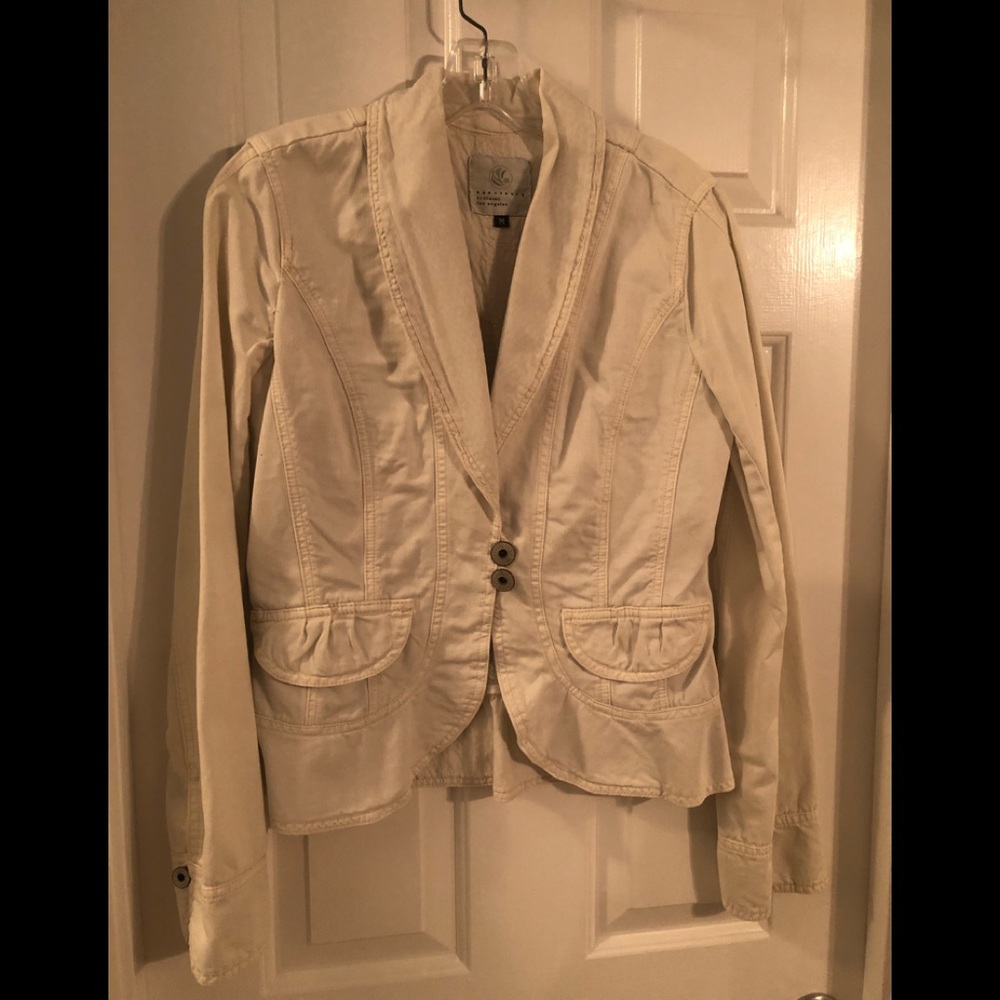 Cream jacket